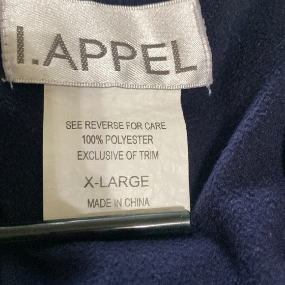 Elegant Navy Long Sleeve house coat robe - Picture 7 of 10